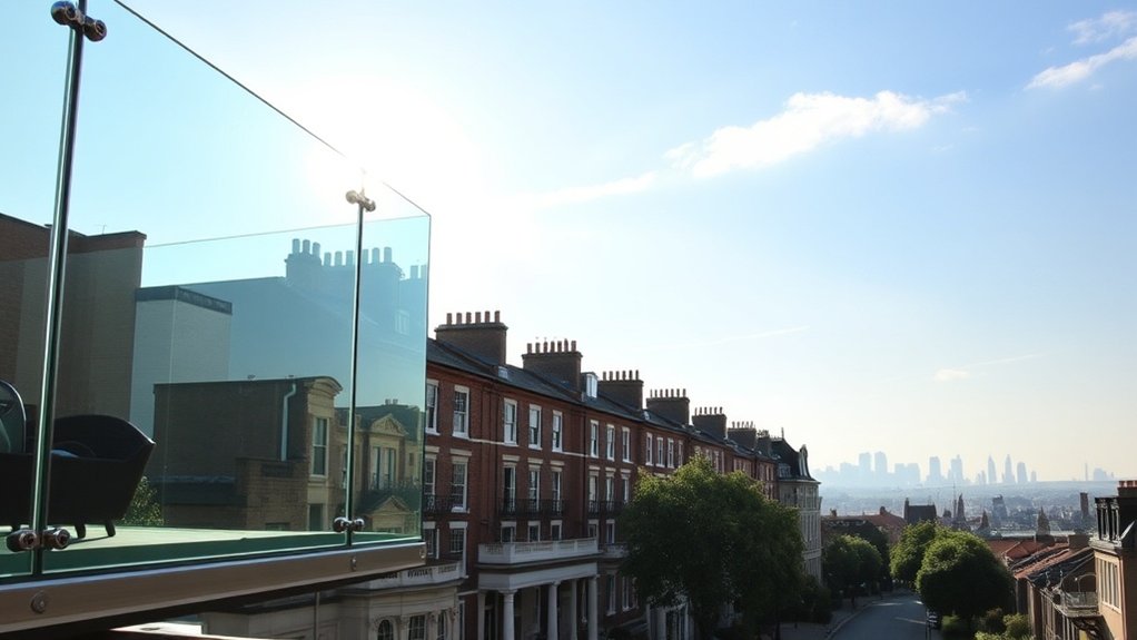 Glass Balustrades & Balconies Purley