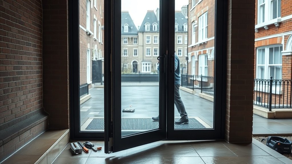 Pivot Door Installation Purley