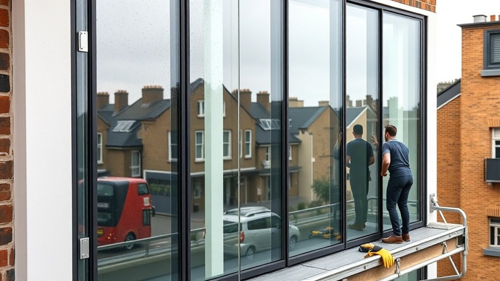 Polycarbonate to Glass Conversion Purley