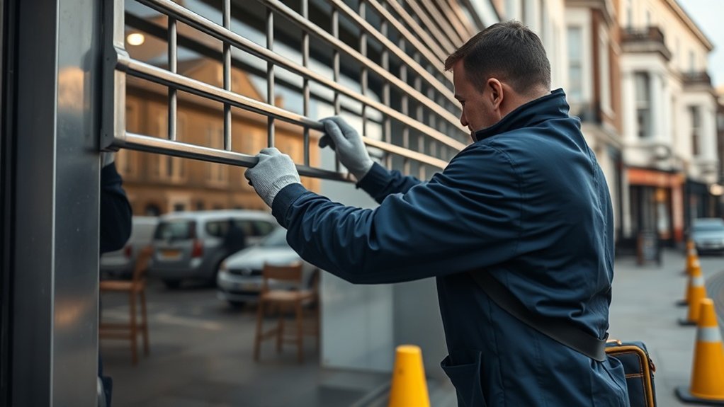 Security Grille Installation Purley