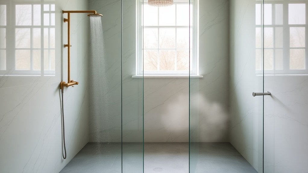 Wet Room Glass Panels Purley